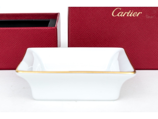 Cartier New York Fifth Avenue Mansion Motif Mini Trinket Tray, With Box