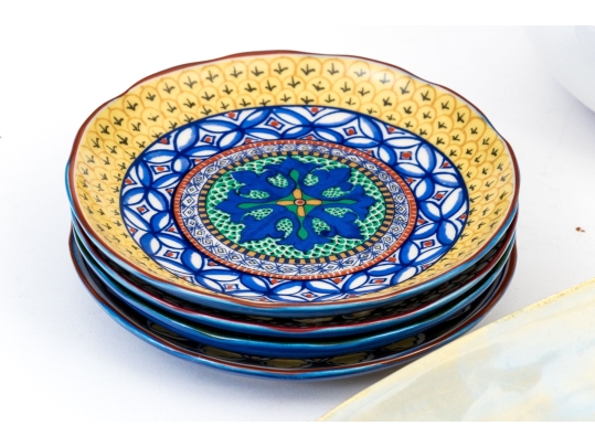 Collection Of Ceramics Including Deruta, Williams Sonoma, Bellini