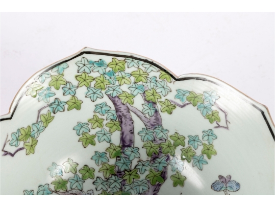 Chinese Macau Famille Rose Porcelain Bowl