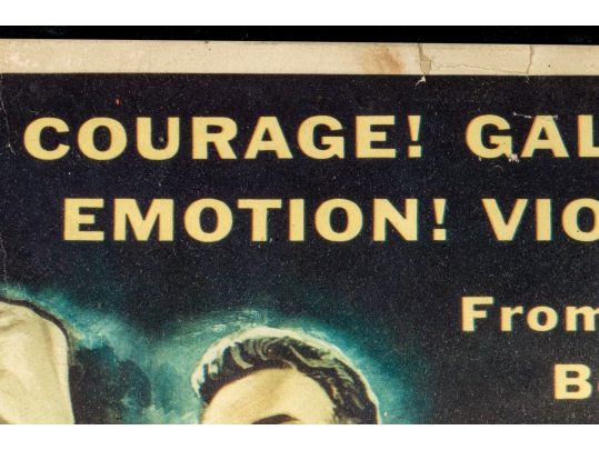 Collection Of Seven 1930's Stamford Theatre Movie Posters And  A 1953 Movie Poster