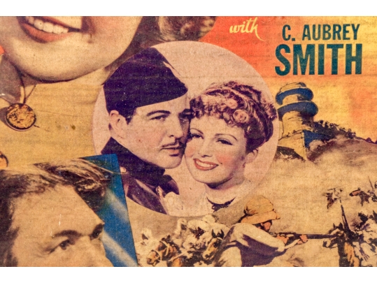Collection Of Seven 1930's Stamford Theatre Movie Posters And  A 1953 Movie Poster