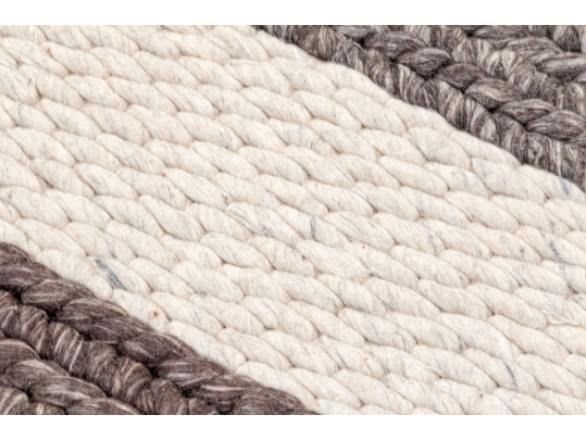 Hand Woven Felted Wool Shelton Casco Carpet, 7'-10