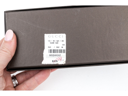 Gucci Contemporary Steel Ice Tongs, Bamboo Motif, With Box