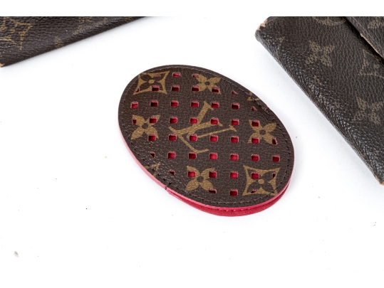 Louis Vuitton Brown Monogram Lot Of As Is Small Leather Goods (#7)