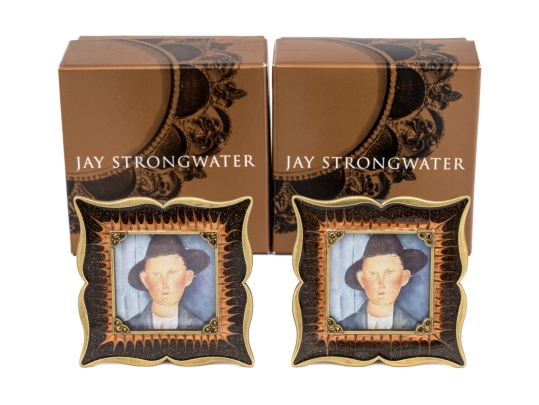 Jay Strongwater Pair Of Small 2