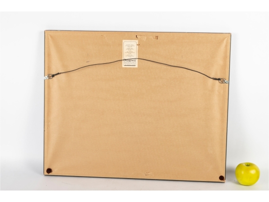 Pair Of Gilt Vintage Chinese Ink Illustrations 