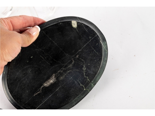 Burmese Black Jade Miniature Tea Set