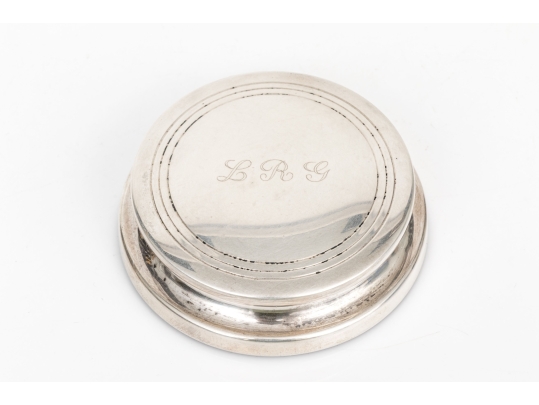 Vintage Tiffany & Co. Weighted Sterling Silver Paperweight