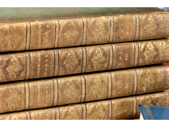 Collection Of Eighteen Nicely Bound Books