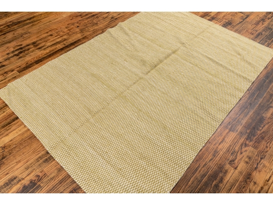 Hand Woven Wool Carpet, 7'-6