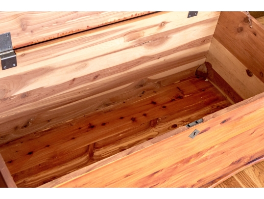 Quality Handcrafted Maple And Cedar Lined Storage Trunk