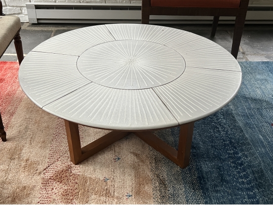 Mid Century Round Coffee Table