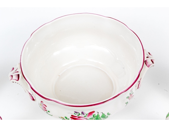 KG Luneville Hand-Painted French Ceramic Serving Wares
