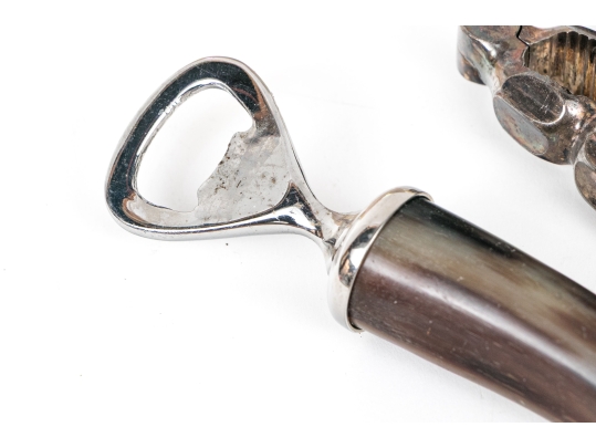 Decorative Horn And Shell Serving Utensils