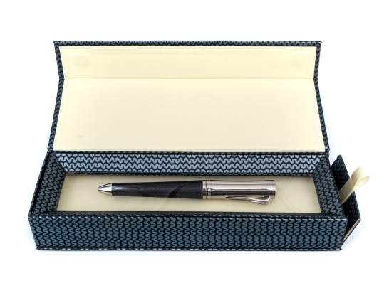 Chopard Mille Miglia Classic Racing Ballpoint Pen, With Box And Open Papers