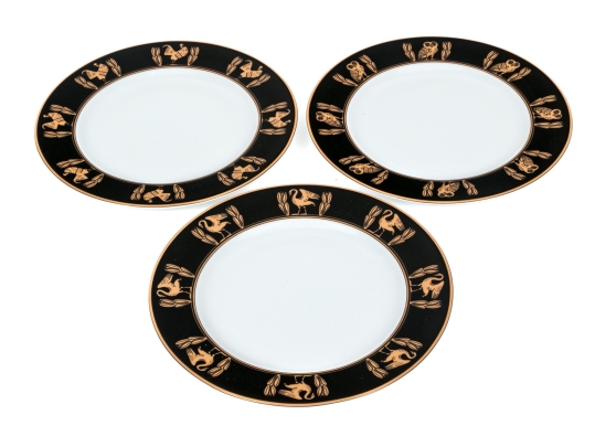 Set Of Three Tiffany & Co. Limoges Porcelain 