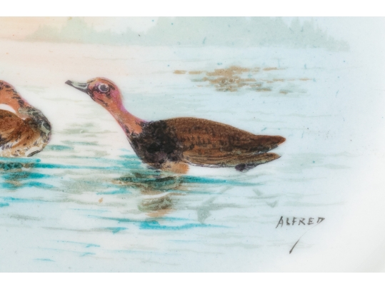 Set Of 11 French, Theodore Haviland Limoge Dishes, Signed