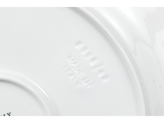 Tiffany & Co. Basket Weave Motif Ceramic Serving Plate