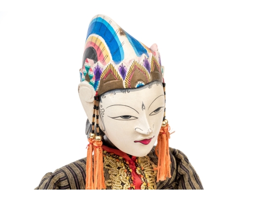 Indonesian Wayang Golek Rod Puppet