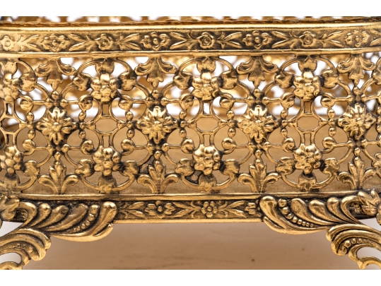 Collection Of Fashion And Limoge Brooches, Necklace And Two Jewelry Boxes