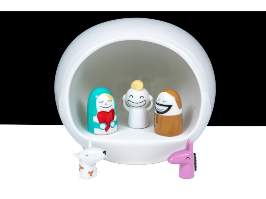 Vintage A Di Alessi Ceramics By Massimo Giacon 2007 Collection Set Of Ceramics