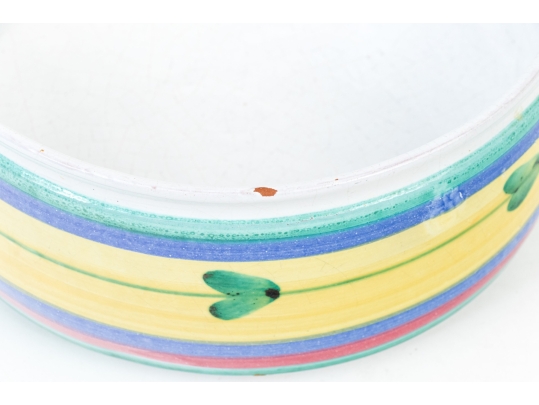 French And Italian Ceramic Lidded Casserole And Soup Bowl