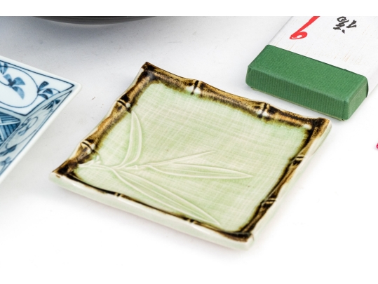 Asian Decorative Collection Including Chopsticks