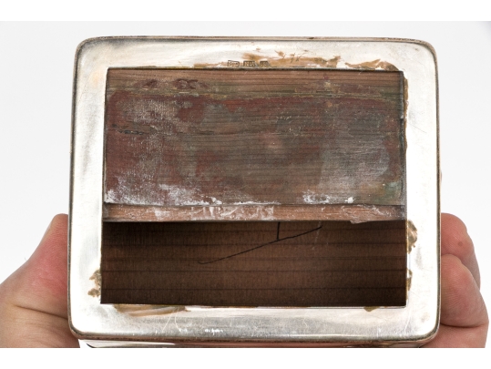 Collection Of Five Vintage Silverplate Humidors