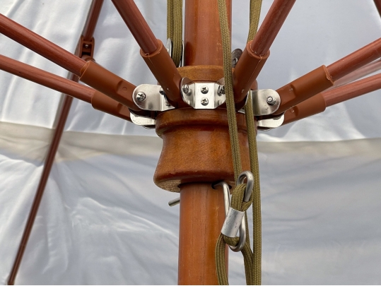 Pair Of Sunbrella Outdoor Umbrellas