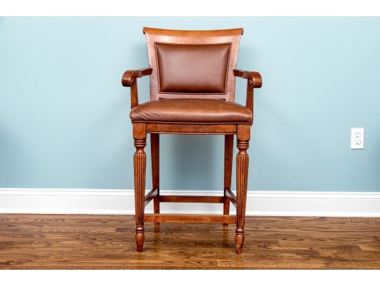 Set Of Four Ethan Allen Counter Stools