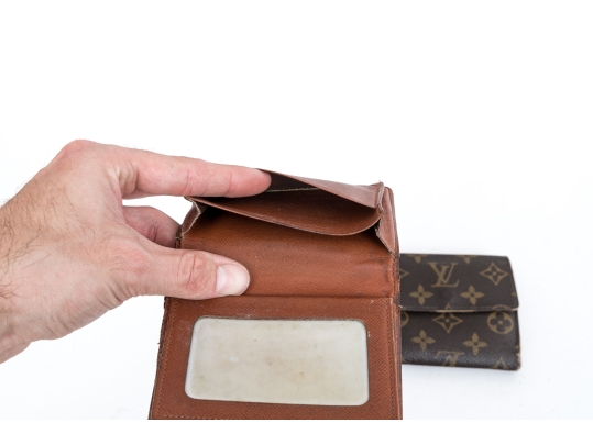 Louis Vuitton Brown Monogram Lot Of As Is Small Leather Goods (#4)