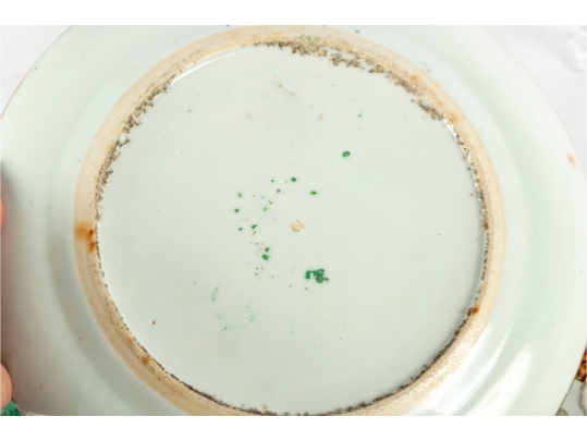 19th Century Hand-Painted Porcelain Plates