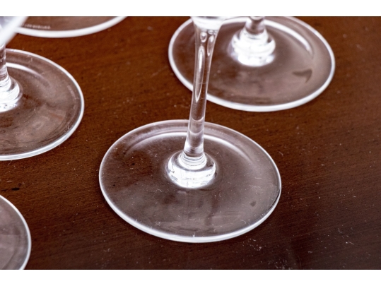 Collection Of Twenty-Three Williams-Sonoma White Wine Goblets, Of Differing Heights