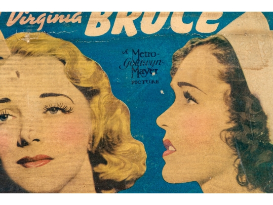 Collection Of Seven 1930's Stamford Theatre Movie Posters And  A 1953 Movie Poster