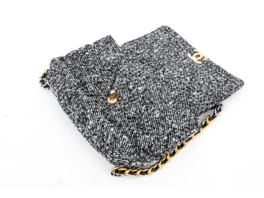 Chanel Small Tweed 19 Flap Bag