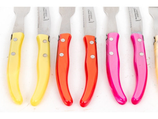 Set Of Twelve French Claude Dozorme 