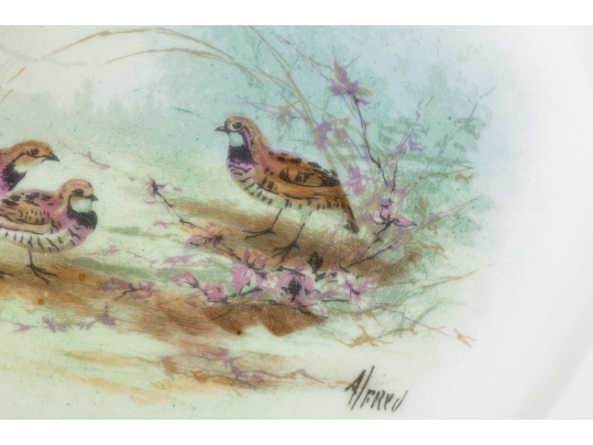 Set Of 11 French, Theodore Haviland Limoge Dishes, Signed