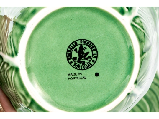 Assembled Fourteen Piece Collection Of Portuguese Ceramic Serving Items