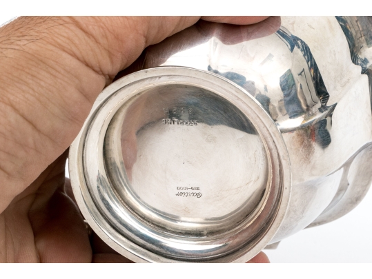 Cartier Sterling Silver Footed Bowl,  6.55 Ozt. 