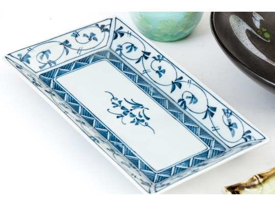 Asian Decorative Collection Including Chopsticks