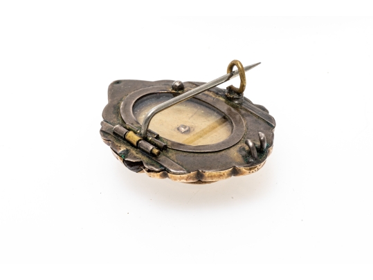 Collection Of Victorian Mourning Jewelry, Gold Filled And 9K