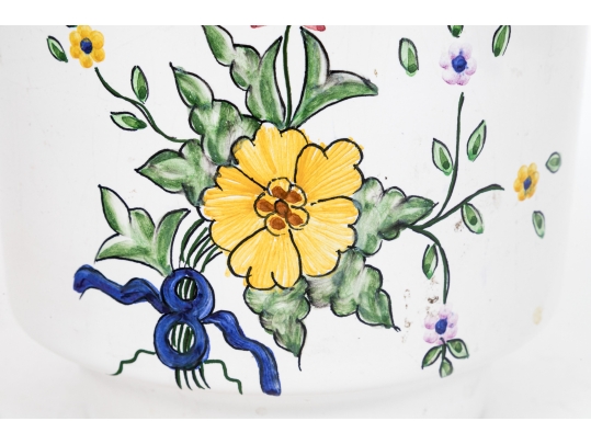 Charming Hand Painted Tiffany & Co. Flower Pot