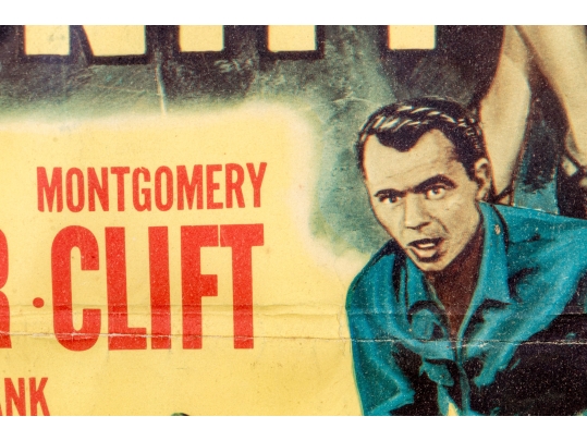 Collection Of Seven 1930's Stamford Theatre Movie Posters And  A 1953 Movie Poster