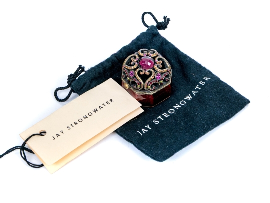 Jay Strongwater Small Octagonal Trinket Box
