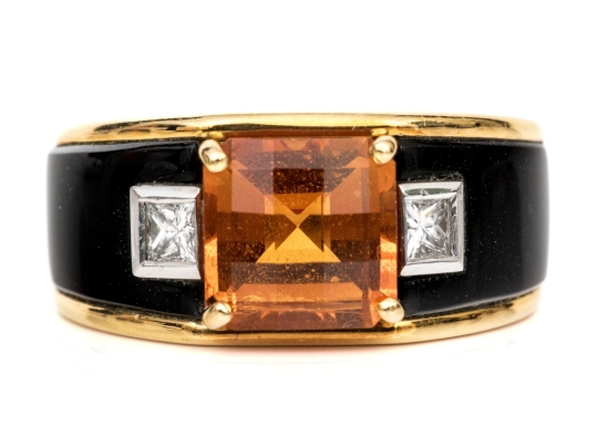 Michael Bondanza 18k And Platinum 