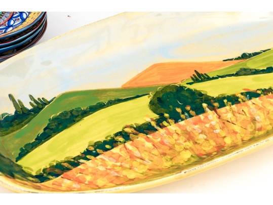 Collection Of Ceramics Including Deruta, Williams Sonoma, Bellini