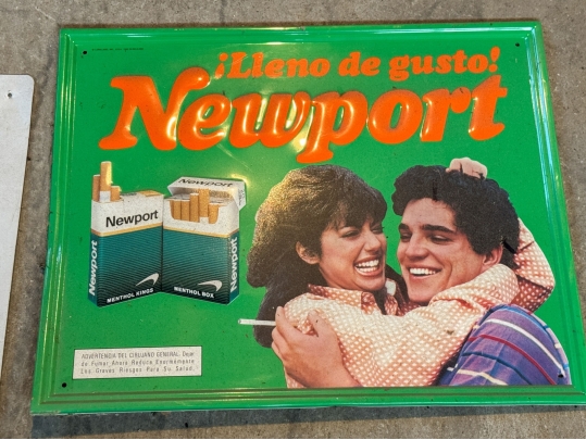 Collection Of Vintage Advertising Signs