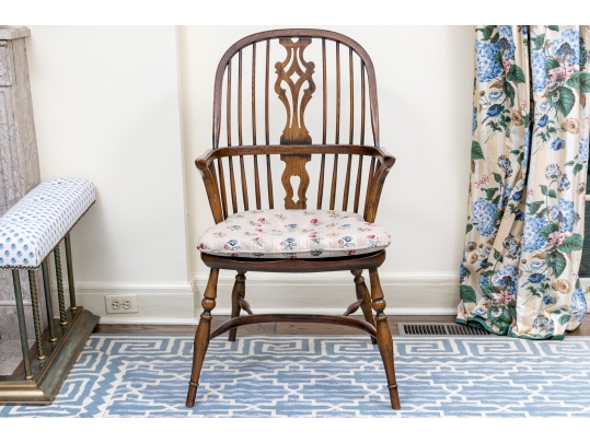 Antique Oak Windsor Armchair