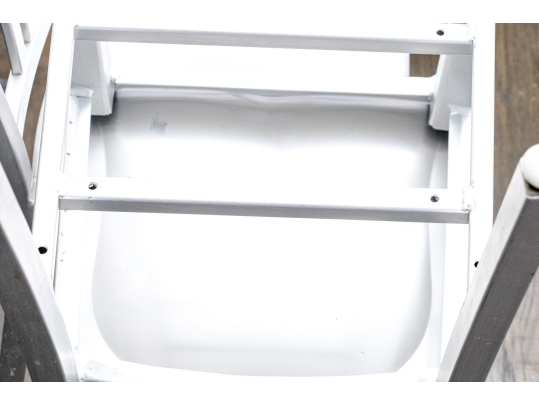 Pair Of Aluminum Side Chairs