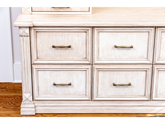 Impressive Transitional Entertainment Hutch